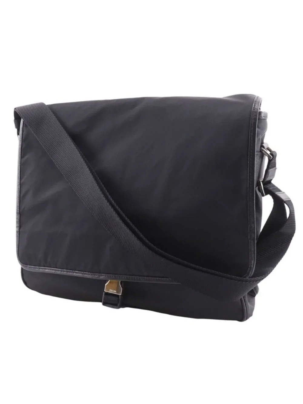 Prada Nylon Nero Black Shoulder